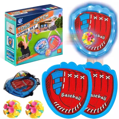 Luminous Adhesive Toss Catch Ball Set Group Outdoor Game Assortment Retail Supply Global Resale Catalog Selection