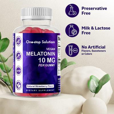 OEM Sleep Immune Health Sleep Aid and Immunity Support Dietary Supplement Melatonin Zinc