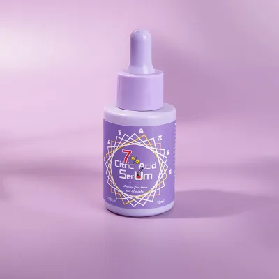 Private Label  Face Care Vitamin C Moisturizing 7% Citric Acid Facial Sersum  Repairing Shrink Pores Face Serum