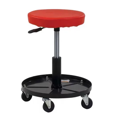 Cheap Price 250 Lbs Roller Seat Hot Selling Work Seat Pneumatic Adjustable Rolling Stool Chair