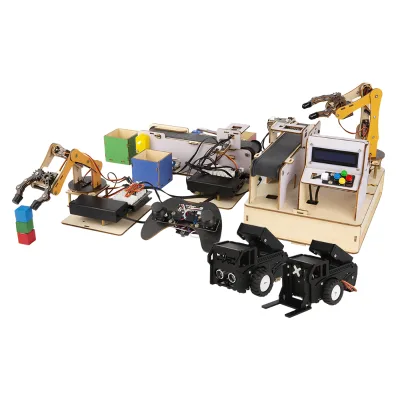 ACEBOTT Manufacturer Smart Factory Education Kit ESP32 IOT Kids Learning DIY ACECode Programmable Stem Kits Electric for Arduino