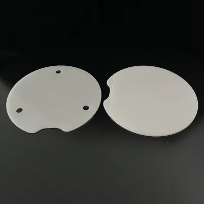 EAST Customized Opaque Quartz Flange Frosty Ring Quartz Glass Ring Heat Resistance Translucent Quartz Flange