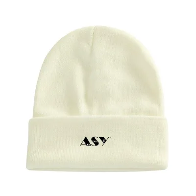 Standard Woven Adjustable Knitted Beanie Hat with Silk Screen Printing Character Style for Autumn/Winter Travel