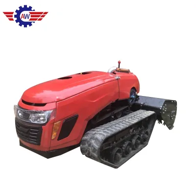 Chinese Factory Supply Remote Control Mini Tiller Agriculture Equipment Farm Agricultural Machinery Plow