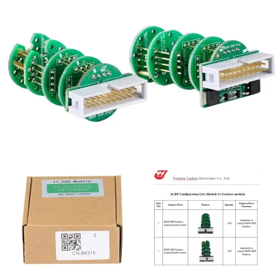 Yanhua Mini ACDP-2 Gearbox Package with Module 11 13 14 16 19 22 26 28 and License for BMW VWAUDI BENZ GM FORD Volvo JLR