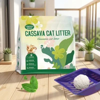 MEIPENG Self-Produced Tapioca Pellets for Cats | Bio-Enzyme Deep Deodorant Biodegradable & Eco-Friendly 2.5kg
