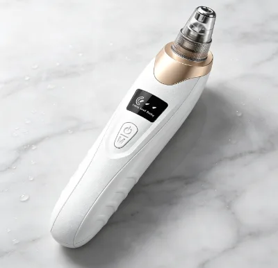 Smooth Grip Vacuum Facial Pore Maintenance Instrument With Multiple Working Modes for Mild Physical Skin Surface Purification