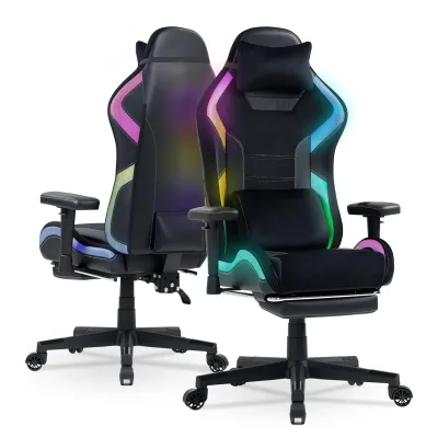 Dowinx New Version Gaming Chair with RGB LED Lights