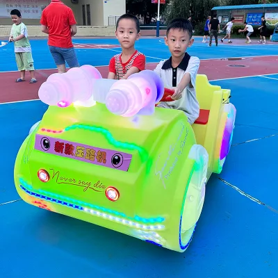 Haohaole Children Bumper Car Electric Luminous Amusement Park LED Car Adults Ride Car Entertainment Facilities