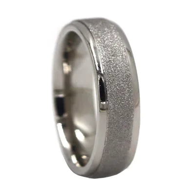 LR141  hot sale hot sale wedding bands ice matt titanium wedding band for men