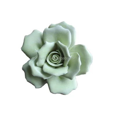 Decorative Luxury Handmade Porcelain Making Miniature Ceramic Flowers for Crafts