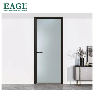 Aluminum Slim Frame Swing Garage Door with Screening