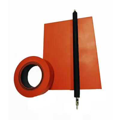 Factory Processing Molding Grade High Temperature Resistant Iron Red Silicone Rubber Sleeve