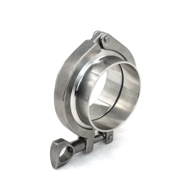Sanitary Stainless Steel Tri Clamp High Pressure High Strength Equipment Pipe Clamp Quick Pipe Clamp