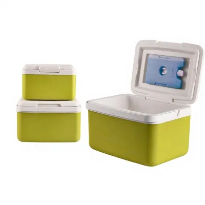 Modern Outdoor Camping Cooler Ice Pack Ice Crystal Blocks Freshness-Preserving Box Commercial Vehicle-Mounted Stall Mobile Small