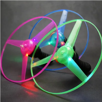 28*20*3cm Outdoor Play Electronic Toy Plastic Educational Flying Ring Airplane with Small Plastic Discs Outdoor Game