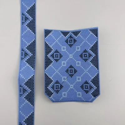 2026 New Cross Stitch Pocket Bag Mouth Ethnic Style Lace Fabric Sticker Manufacturer Wholesale