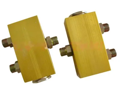 Aluminum Alloy Hydraulic System Balance Valve Synchronous Valve Straight Through Hydraulic Control Valve