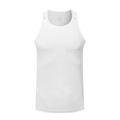 Workout Tank Tops Seamless Fitted Fitness Tank Top Antibacterial Lightweight Tank Top Outdoor Sports Running Mens Vests