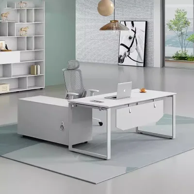 High End Office Furniture System Chairman Luxury Traditional Director Office Table