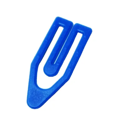 Office School Stationery Custom logo Boat Shaped Creative Fancy Plastic Decorative 49mm Colored Arrow Flat Cute Paper Clips