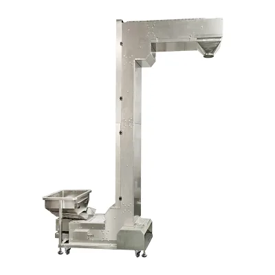 Automatic Packing Machine Z Type Bucket Chain Feeding Conveyor for Granules