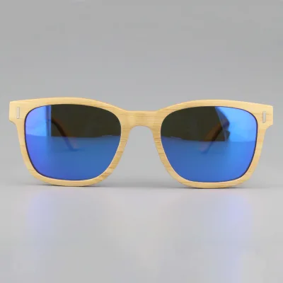 Promotional Al Por Mayor Lentes De Sol Bambu Cheap Wholesale in China Custom logo Bamboo Sunglasses