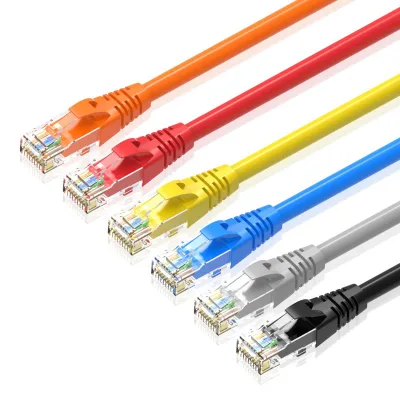 For Cat6 Ethernet Patch Cable UTP PVC Jacket Oxygen-Free Copper Conductor 0.5m/1m/2m/3m for Laptop Router RJ45 Network