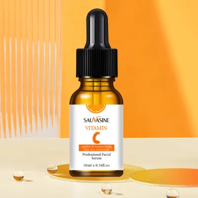 Custom logo Vegan Hydrating Whitening Vitamin C Skin Serum, Dark Spots Removal Facial Essence Skin Care Serum Set