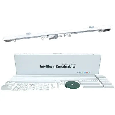 Factory Wholesale Electric Curtains Rails Curtain Motor Aluminium Curtain Rail Track