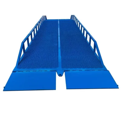 Loading Bridge Portable Mobile Hydraulic Container Lift Table Loading Ramp Boarding Bridge Dock Ramp