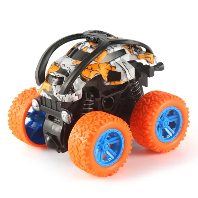 High Quality ABS Material Graffiti Toys Stunt Skip Car 360 Friction Toy Vehicle