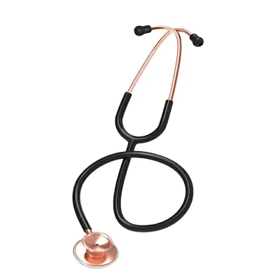 Matte Gold Plated Finish High Quality Cardiology Stethoscope