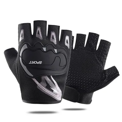 Half Finger Fitness Exercise Workout Weight Lifting Gloves for Gym Training