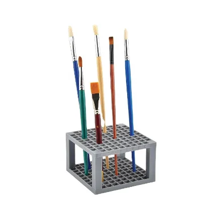 96 Slots Pencil and Marker Holder Office Holding Rack Desk Stand Organizer Brush Plastic Pen Holder
