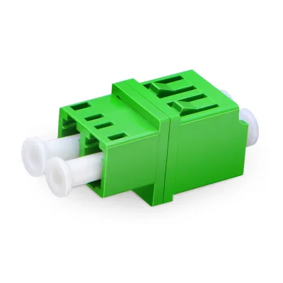 LC-LC Duplex APC High-Low Optical Fiber Transceiver Adapter Photoelectric Conversion Optical Fiber Jumper Extension Butt FTTH