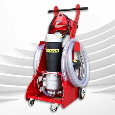 Multi Cartridge Filter System Movable Portable Filter Cart