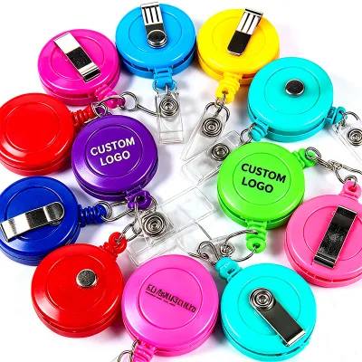 Custom Nurse Scrub Life Badge Reel Student Nurse Plastic Badge Holder Reel