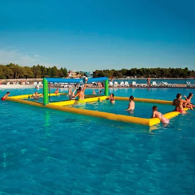Outdoor Sport Games Blow up Water Volleyball Field Inflatable Volleyball Pool
