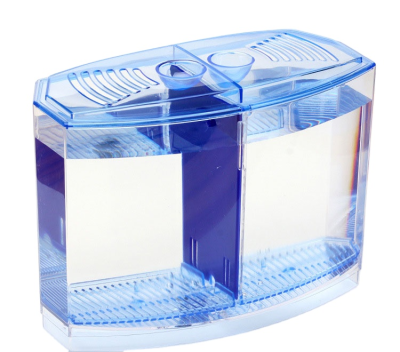 Hot All Over the World Acrylic Double Betta Fish tank Aquarium