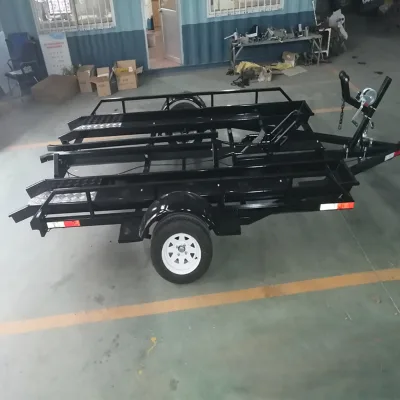 Small Kayak Trailer Boat Trailer Aluminium Galvanized Boat Trailer Leaf Springs