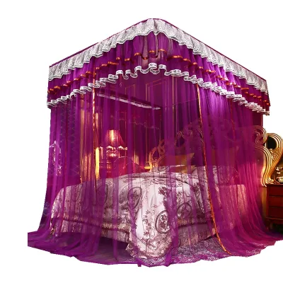 Super Luxury U-Shaped Mosquito Net for Baby and Adult for Summer Folded Feature for Single Standard Double Beds