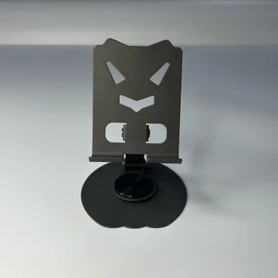 Non Standard Custom 360° Rotatable Foldable Metal Desktop Phone Stand Tablet Holder Devil Sheet Metal Bracket OEM