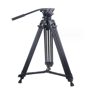 Professional SLR Camera Tripod Hydraulic Head Carrying 10kg Tripod