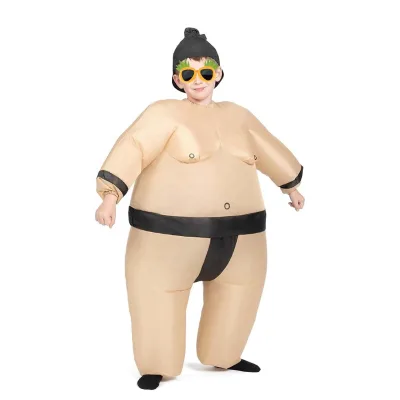 Inflatable Sumo Costume Blow up Costume Halloween Cosplay Inflatable Costumes for Adult or Kids