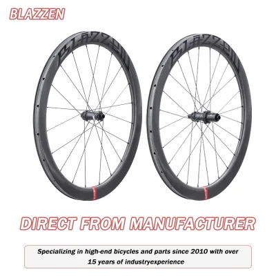 700C Carbon Road Disc Wheelset T1100 50mm Matte 24 Spokes Sealed Bearing Racing Bike Wheels
