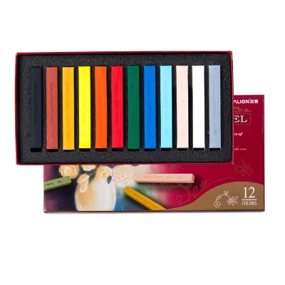 Simbalion - 12/24/36/48/60 Colours Hot Sale Colored Drawing Sketching Soft Pastel Chalk Stick Set