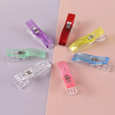 Multi-Purpose Fabric Sewing Clip 56mm Mini Color Fabric Sewing Clips Quilting