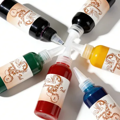 Tattoo Supply Temporary Lasting Long Time Airbrush Tattoo Spray Tattoo Ink