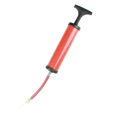 New Design Upgrade Inflatable Air Hand Pump Yoga Ball Pump, for Balloons Plastic Hand-Held Portable Air Pump With Metal Tube,